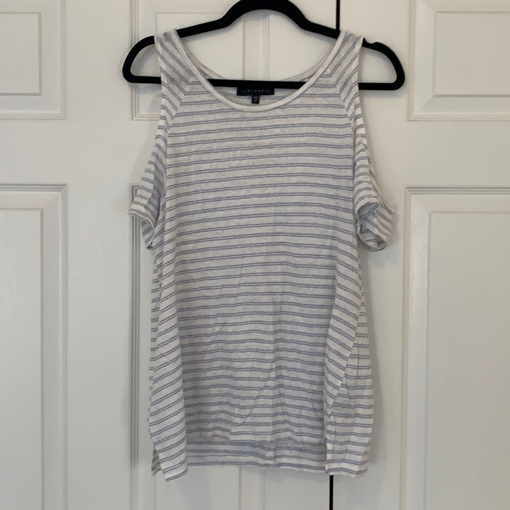 Sanctuary cut-out shoulder t-shirt